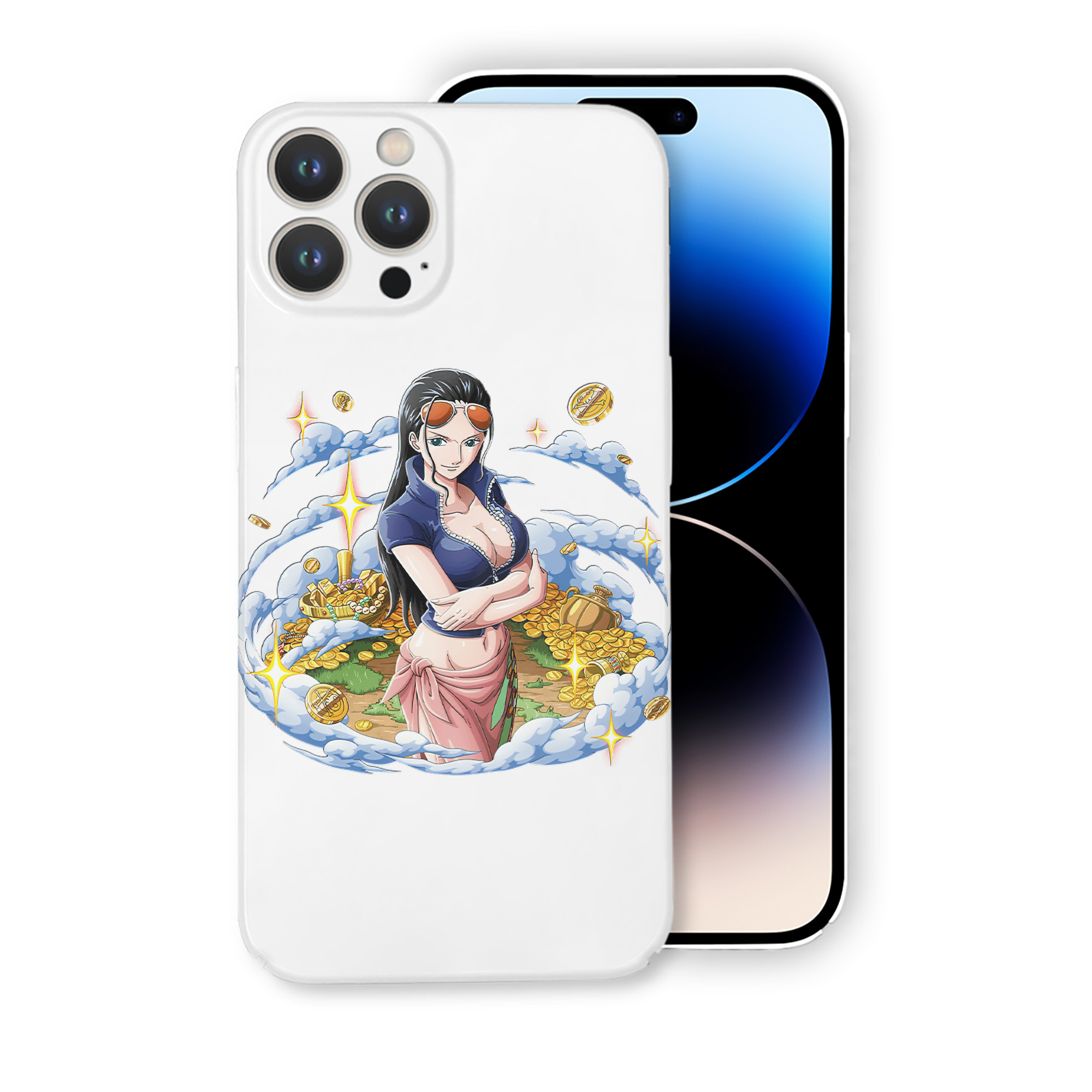 （画像用） ワンピース ニコ・ロビン ONE PIECE Nico Robin 【iPhone 14シリーズ対応】ハードケース